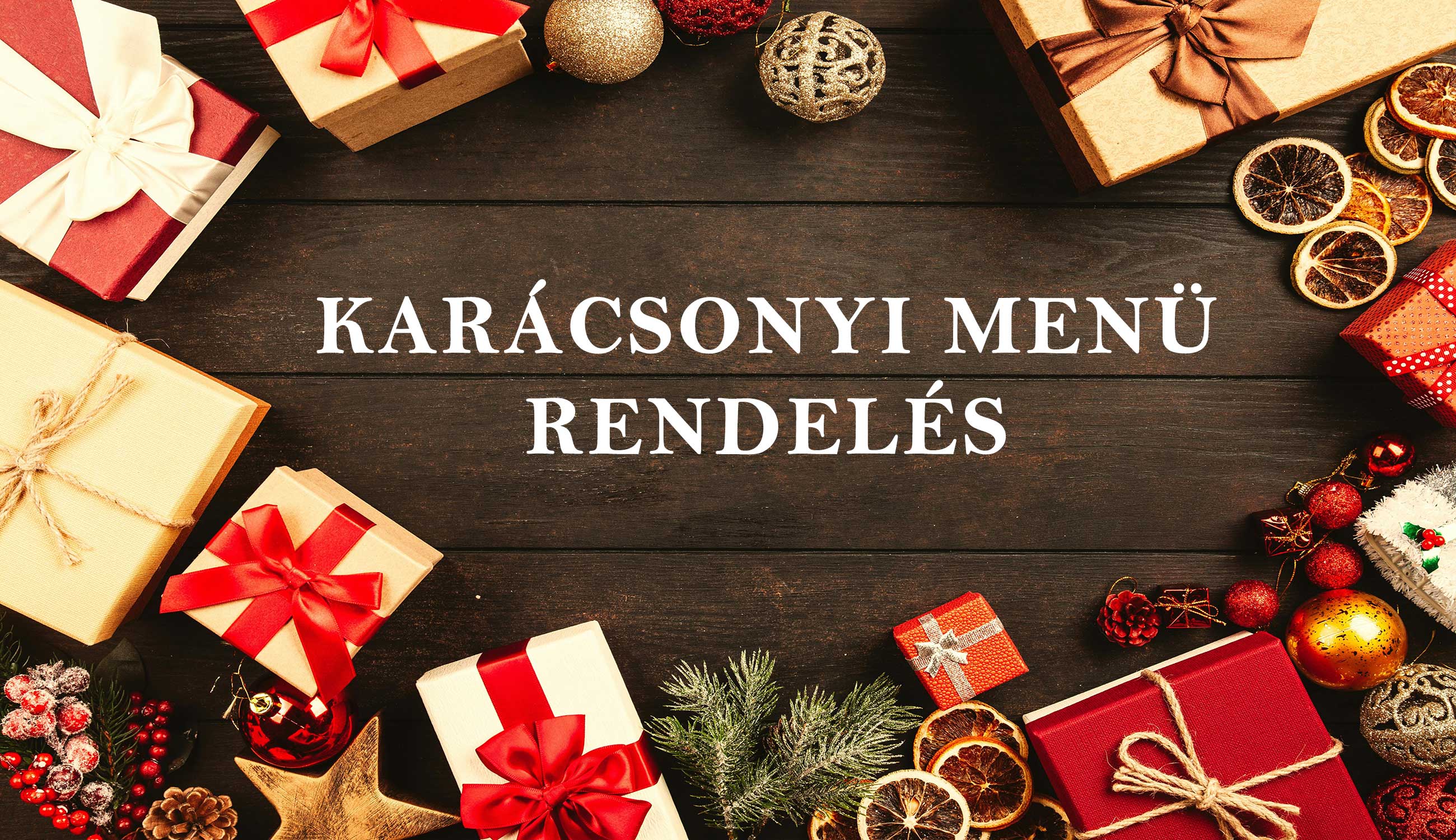 Karácsonyi menü rendelés